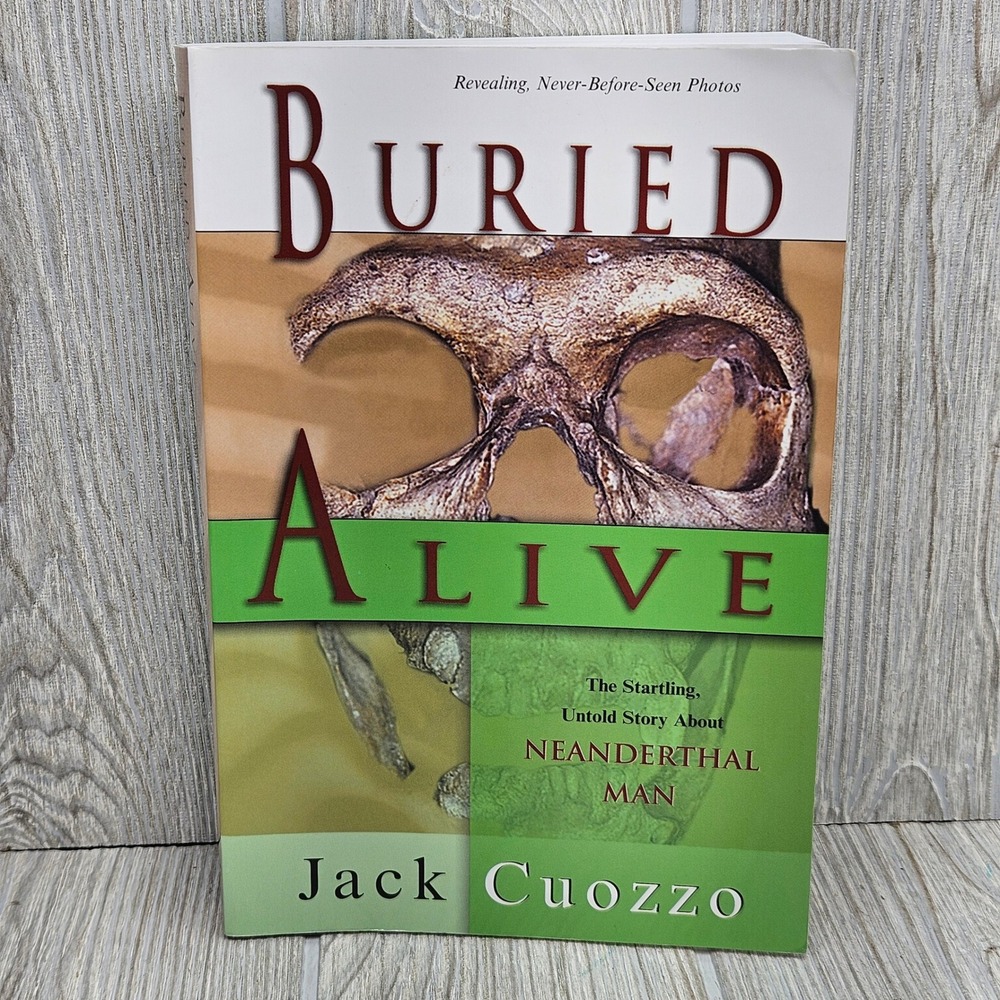 Buried Alive Neanderthal Man Jack Cuozzo Master Books Science Faith Paperback